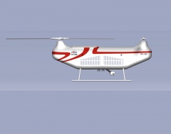 Hélicoptère Umanned de 100 kg de charge utile LJ-320